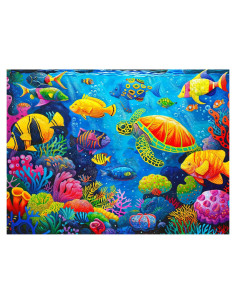 Rompecabezas 1000 Piezas Cross & Glory Paraíso Submarino