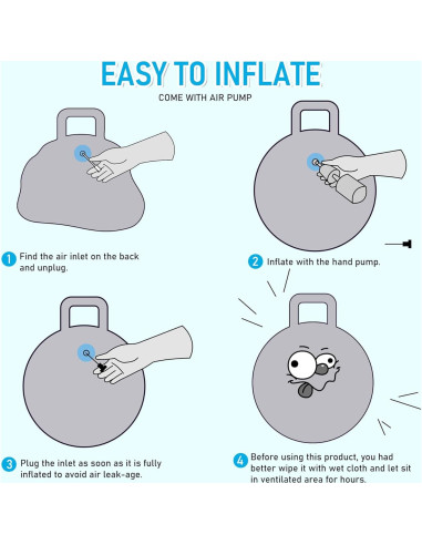 Pelota Rebotadora U&C Planet 56 cm para Niños 7-12 Años