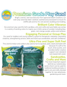 Arena de Juego Verde CLASSIC SAND & PLAY 9,07 kg No Tóxica 2