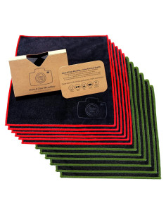 Paño de limpieza microfibra Clean & Clear, 12 paquetes