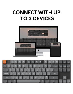 Teclado Mecánico Keychron K1 Max Inalámbrico RGB TKL 2