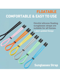 Soporte para Gafas Flotante Omnful 76 cm Ajustable 2pcs Rosa 2