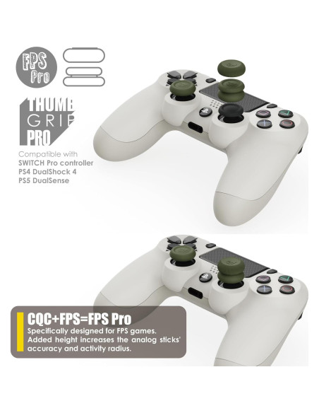 Agarres de Pulgar Skull & Co. para Nintendo Switch y PS4/PS5