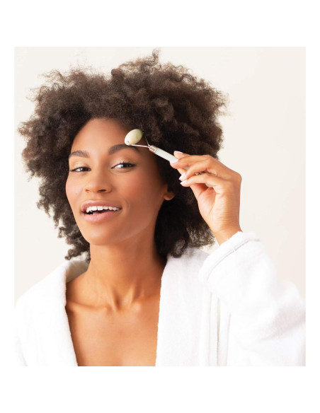 Rodillo Facial de Jade Plum Beauty - Antienvejecimiento Rodillo Facial de Jade Plum Beauty - Antienvejecimiento