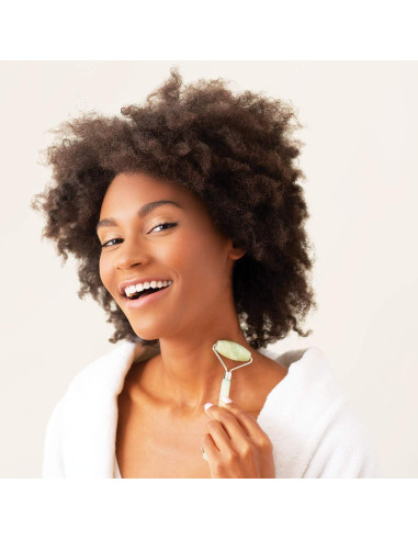 Rodillo Facial de Jade Plum Beauty - Antienvejecimiento