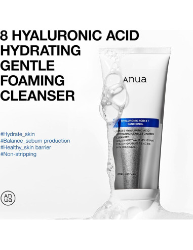 Limpiador Facial Espumoso ANUA 150ml - Ácido Hialurónico