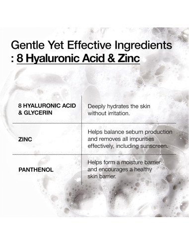 Limpiador Facial Espumoso ANUA 150ml - Ácido Hialurónico