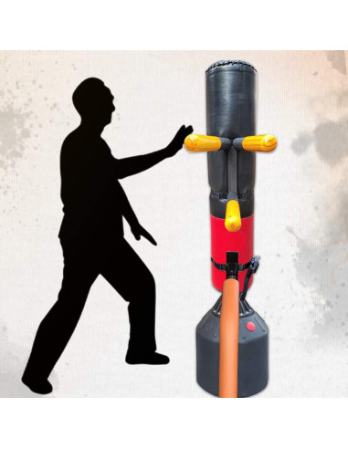 Muñeco de Wing Chun SYNTECSO para entrenamiento ajustable