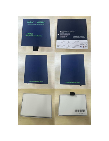 Oxímetro de Pulso Wellue O2Ring Bluetooth - Monitor de SpO2