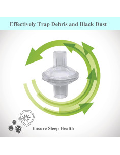 Filtros CPAP Missyage - 12 Piezas para Tubos 22mm y 25mm 2