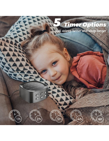 Máquina de Sonido Sleepbox FETEGT1888 25 Sonidos 36 Volumen Máquina de Sonido Sleepbox FETEGT1888 25 Sonidos 36 Volumen