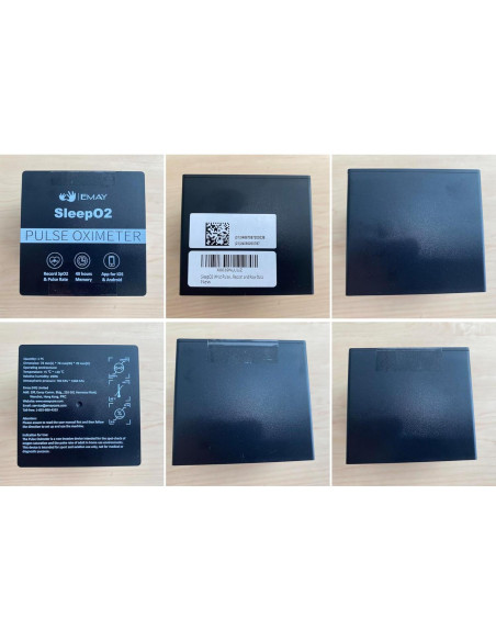Oxímetro de Pulso EMAY SleepO2 para Muñeca - Registro Continuo