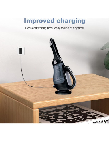 Base de Cargador Black & Decker BDH2000L para Aspiradora