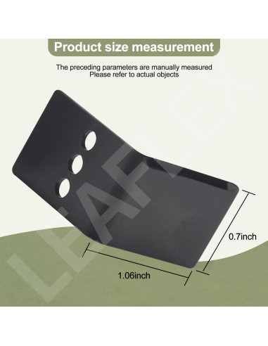 Paquete de 2 cuchillas cortadoras Black & Decker 243805-00