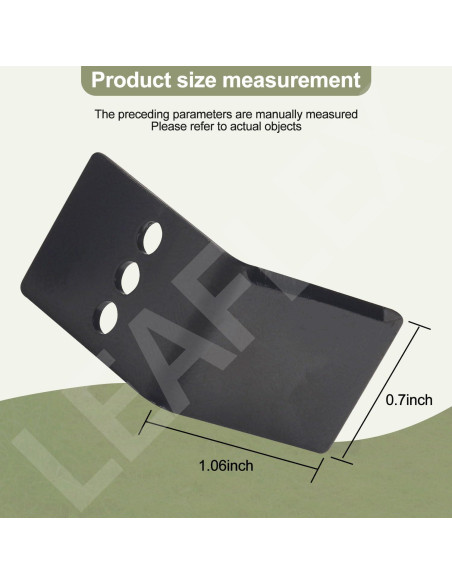 Paquete de 2 cuchillas cortadoras Black & Decker 243805-00 Paquete de 2 cuchillas cortadoras Black & Decker 243805-00