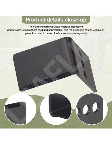 Paquete de 2 cuchillas cortadoras Black & Decker 243805-00