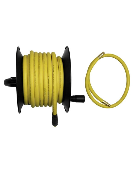Carrete Manual de Manguera DEWALT 3/8" x 15.24 m Resistente