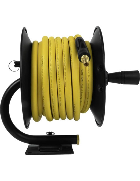 Carrete Manual de Manguera DEWALT 3/8" x 15.24 m Resistente