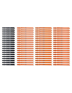 Kit de Cuchillas de Sierra de Calar J&R Quality Tools - 40 Piezas para Madera, Metal y Plástico