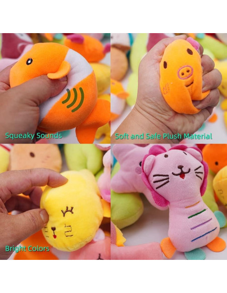 Paquete de 27 Juguetes Squeaky para Perros Pequeños SDYKM Paquete de 27 Juguetes Squeaky para Perros Pequeños SDYKM
