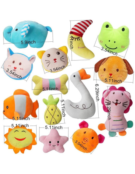 Paquete de 27 Juguetes Squeaky para Perros Pequeños SDYKM Paquete de 27 Juguetes Squeaky para Perros Pequeños SDYKM