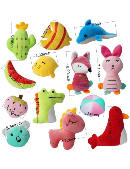 Paquete de 27 Juguetes Squeaky para Perros Pequeños SDYKM Paquete de 27 Juguetes Squeaky para Perros Pequeños SDYKM