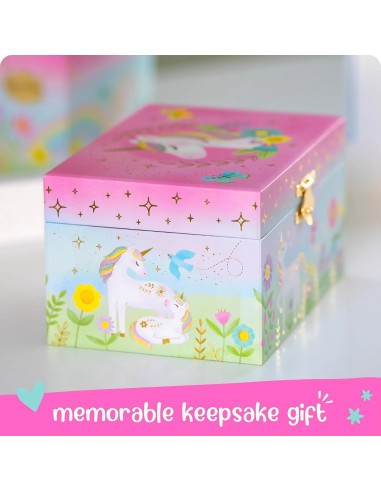 Caja de Joyería Musical Giggle & Honey Unicornio 15x12x9cm