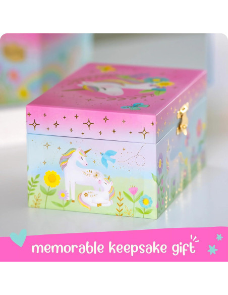 Caja de Joyería Musical Giggle & Honey Unicornio 15x12x9cm