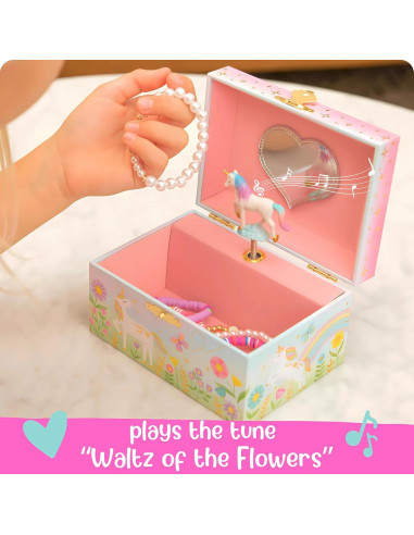 Caja de Joyería Musical Giggle & Honey Unicornio 15x12x9cm