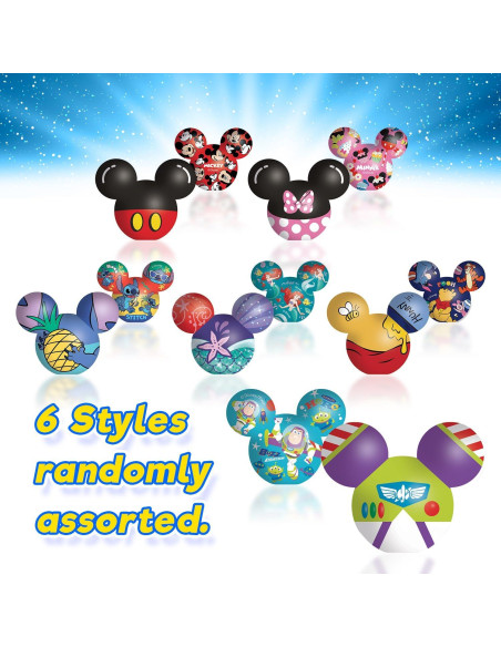JA-RU Disney Squish Ears Juguete Antiestrés Suave 1 Unidad