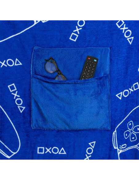 Manta Cojín 2-en-1 Paladone PlayStation 120x150 cm