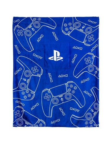 Manta Cojín 2-en-1 Paladone PlayStation 120x150 cm