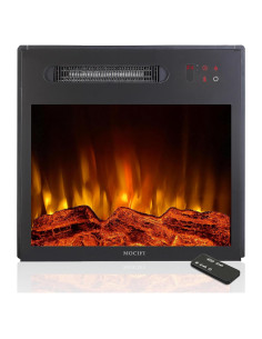 Chimenea Eléctrica MOCIFI 1000W 48.6x42.7cm Control Remoto