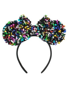 Diadema de Orejas de Ratón KARETT con Lentejuelas para Niñas