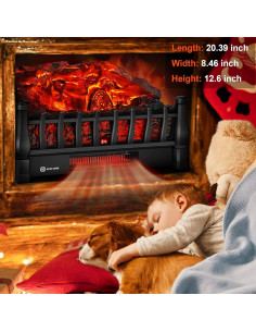 Insertos de Chimenea Eléctrica Riseon IH-2093 con Control Remoto 2