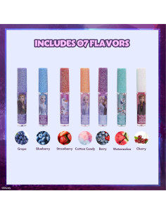 Juego de Brillo Labial Disney Frozen 7 Piezas Townley Girl 2
