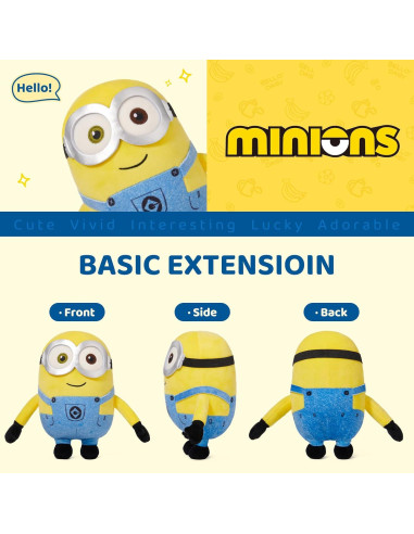 Muñeco de Peluche MINISO 20 cm Bob Minion Kawaii para Niños