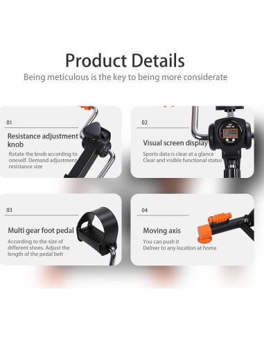 Bicicleta de Ejercicio YOXIER 4 en 1 para el Hogar