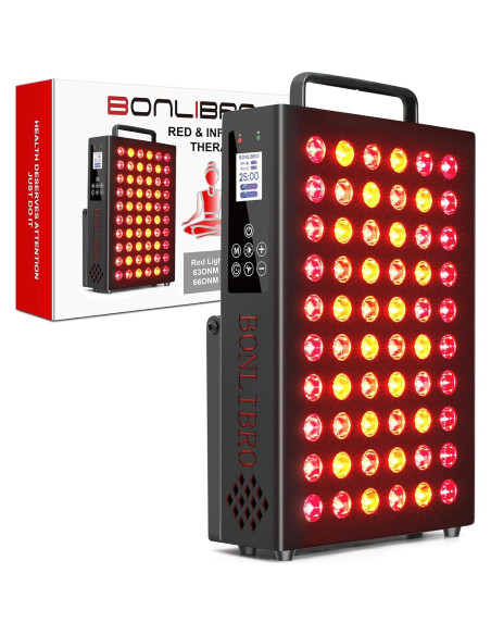 Panel de Terapia de Luz Roja BLISSCO BN-60 60 LEDs 105W