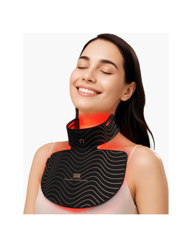 Máscara de Terapia de Luz Roja INIA para Cuello y Escote 850nm