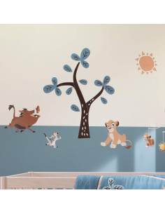 Calcomanías de Pared Aventura Rey León Lambs & Ivy 2