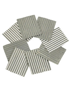 8 Piezas Tejas Corrugadas de Acero Escala 1:35 Colaxi