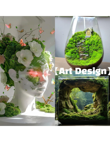 Kit de Arbustos Miniatura Wanwanzi - Decoración Verde 1x1 cm