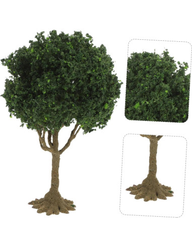 Árbol Miniatura YARNOW Verde Oliva 10x6.5x5 cm para Dioramas