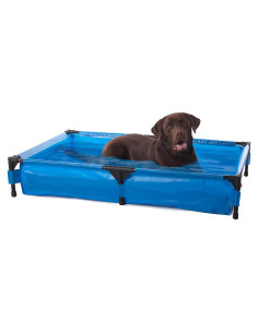 Piscina para Mascotas K&H Extra Grande 127x81cm Plegable