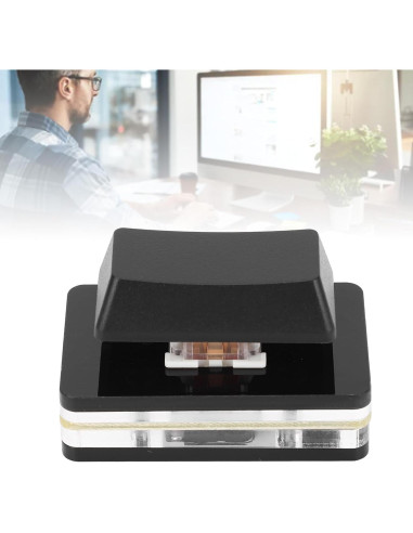 Teclado USB Tipo C Programable Goshyda 1 Tecla Negro