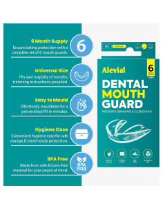 Protector Bucal Alevial para Bruxismo y TMJ - 6 Unidades 2