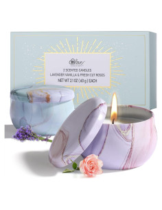 Juego de Velas Aromáticas BODY & EARTH 2 Tarros 59g