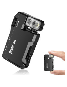 Linterna EDC Recargable WUBEN G5, 400 Lúmenes, Mini y Magnética