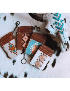 Billetera Wrangler Montana West Boho Azteca para Mujeres 2